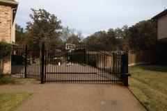 6' arched gate