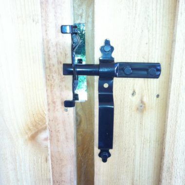 Gate Latch wood gate DFW Fence Contractor