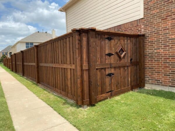 Custom Cedar Fence Fort Worth