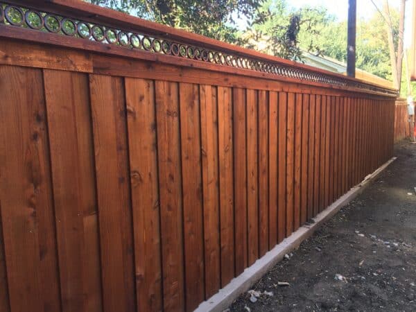 Dallas Wood Fence
